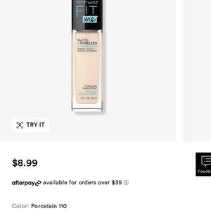 FIT me foundation PACK OF 2